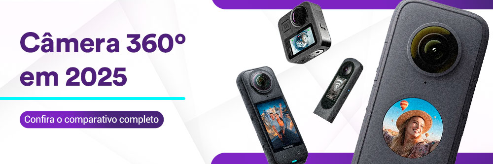 Câmera 360º em 2025