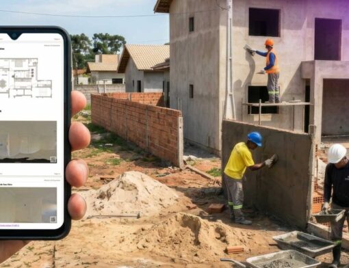 relatório fotográfico para obras